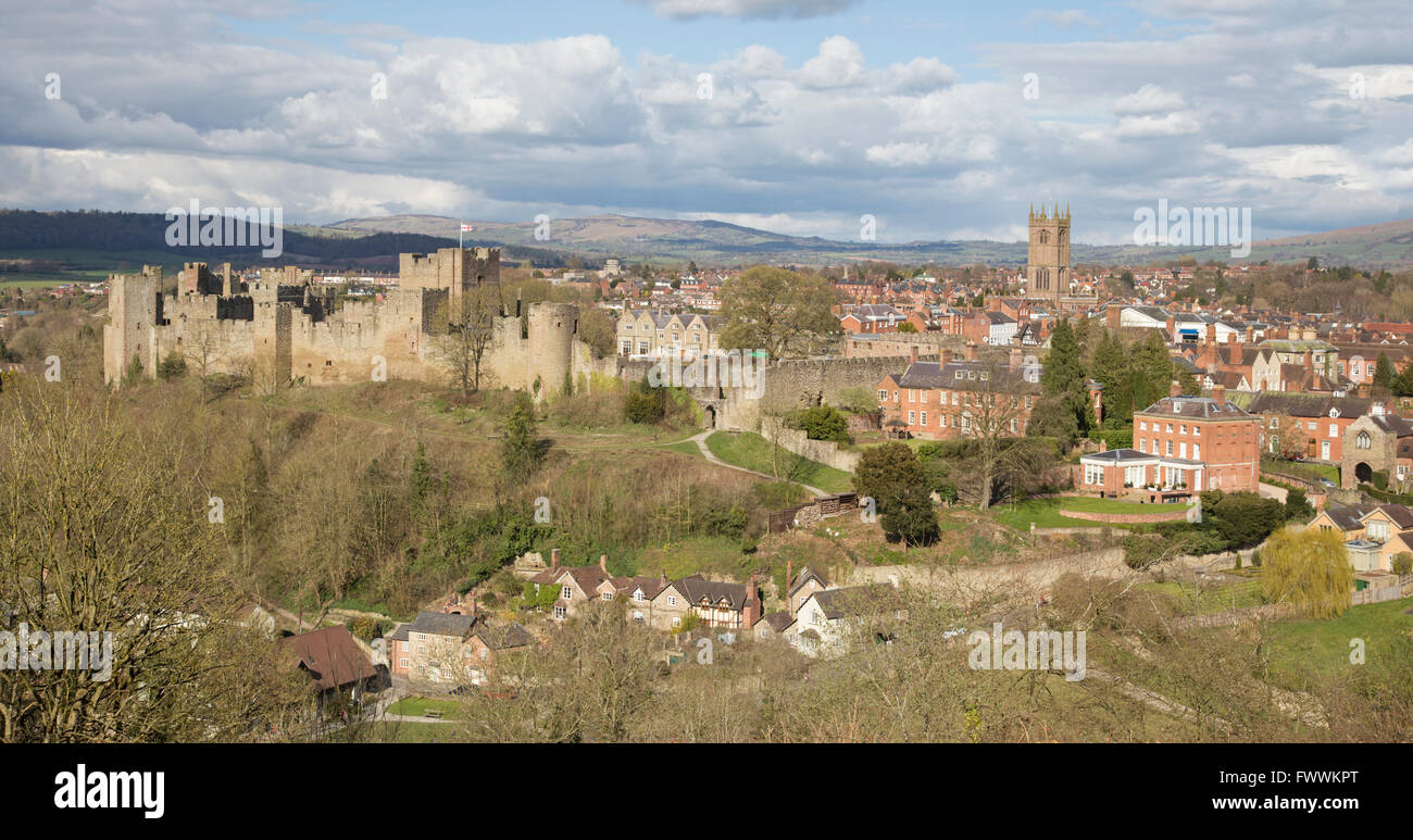 Ludlow titterstone clee hill shropshire hires stock photography and