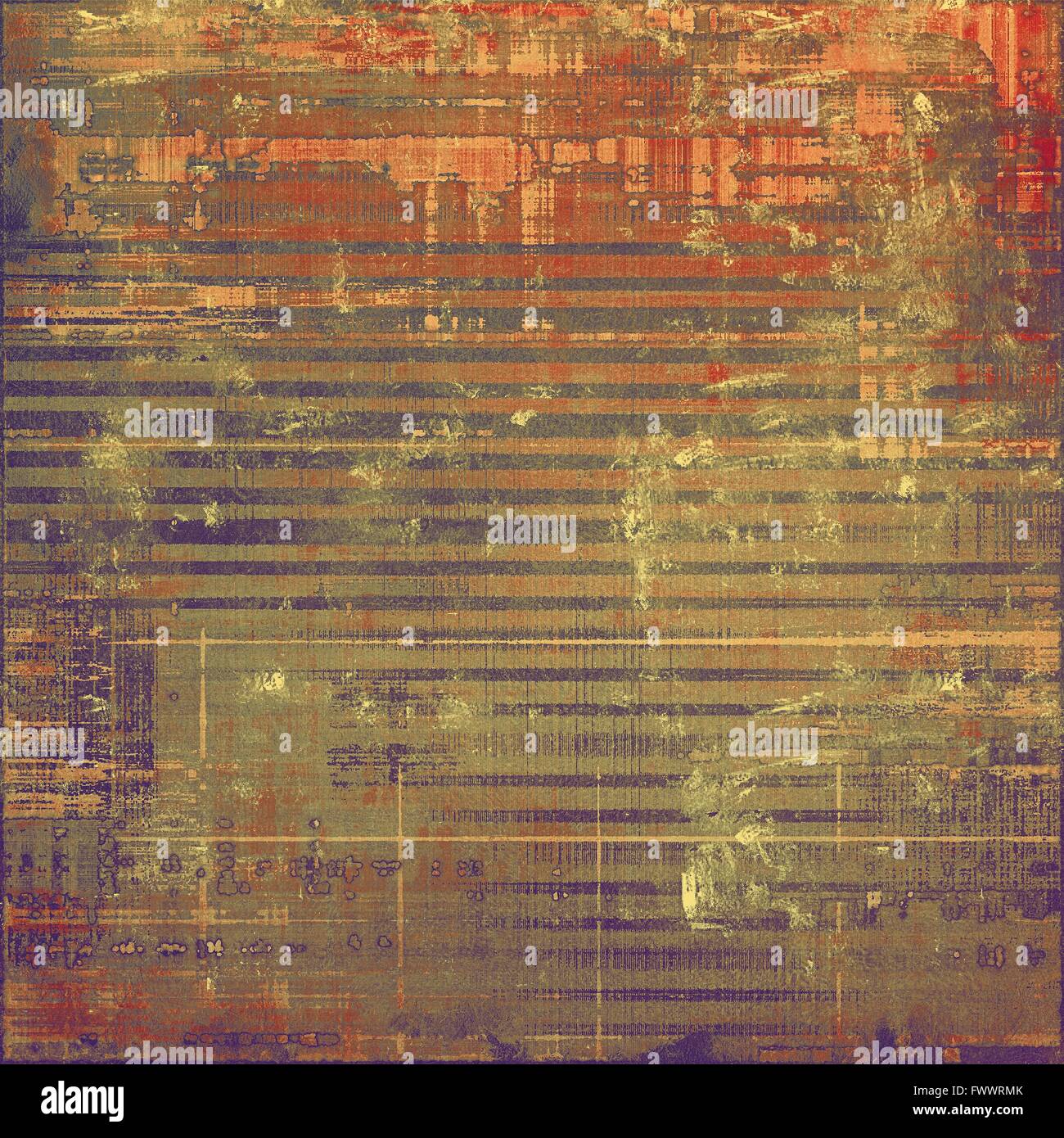 Vintage old texture for creative retro background. With different color ...