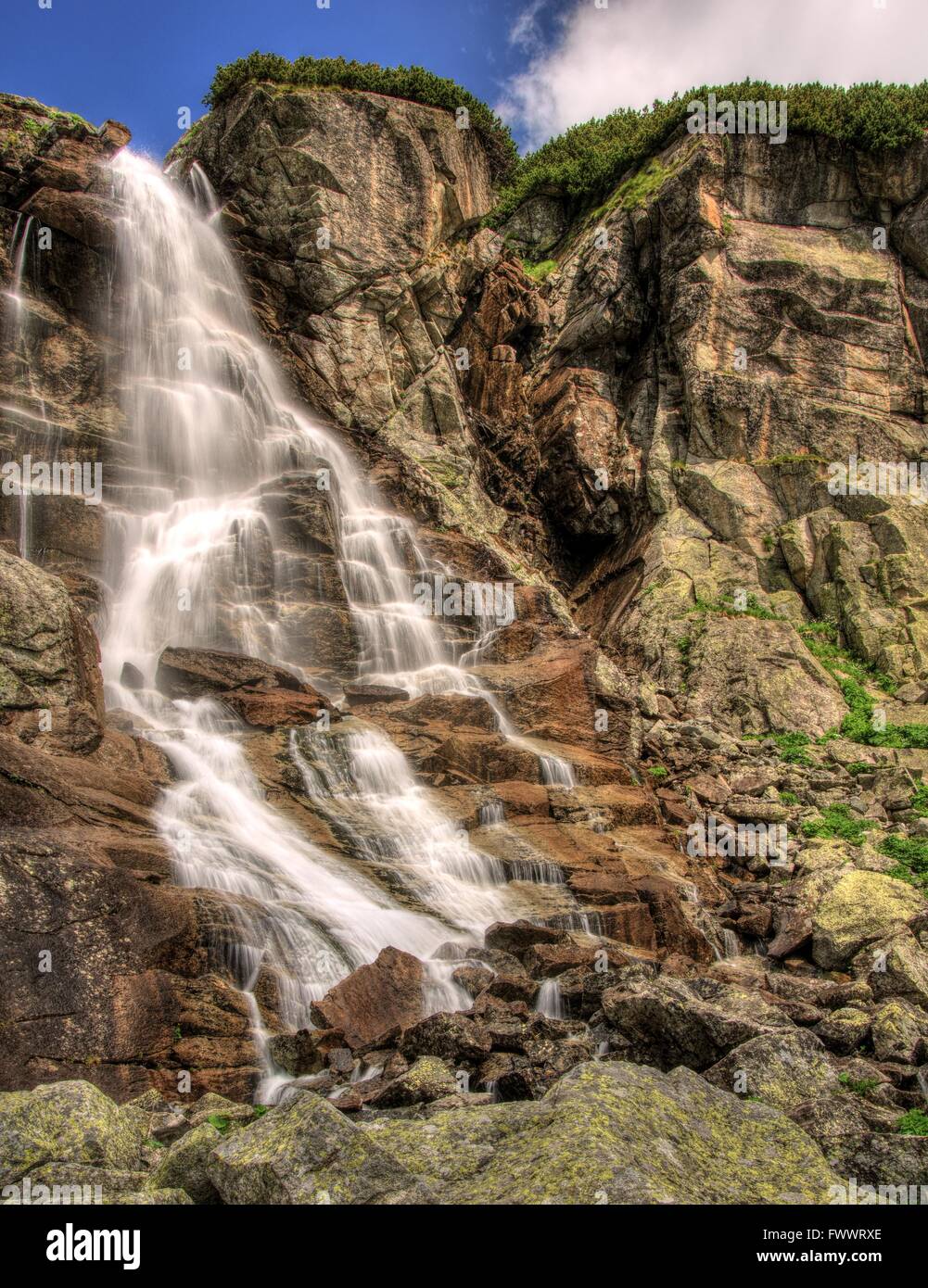 High waterfall hi-res stock photography and images - Alamy