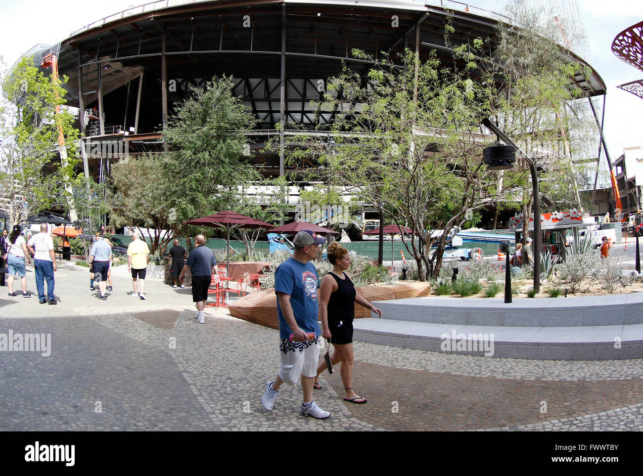 T moible arena in las vegas hi-res stock photography and images - Alamy