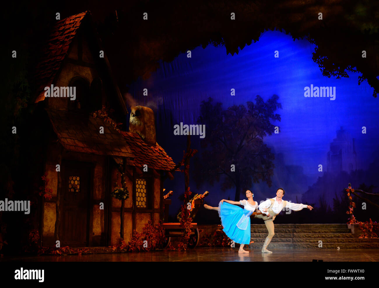 Johannesburg, Joburg Ballet for this year. 17th Apr, 2016. Dancers of