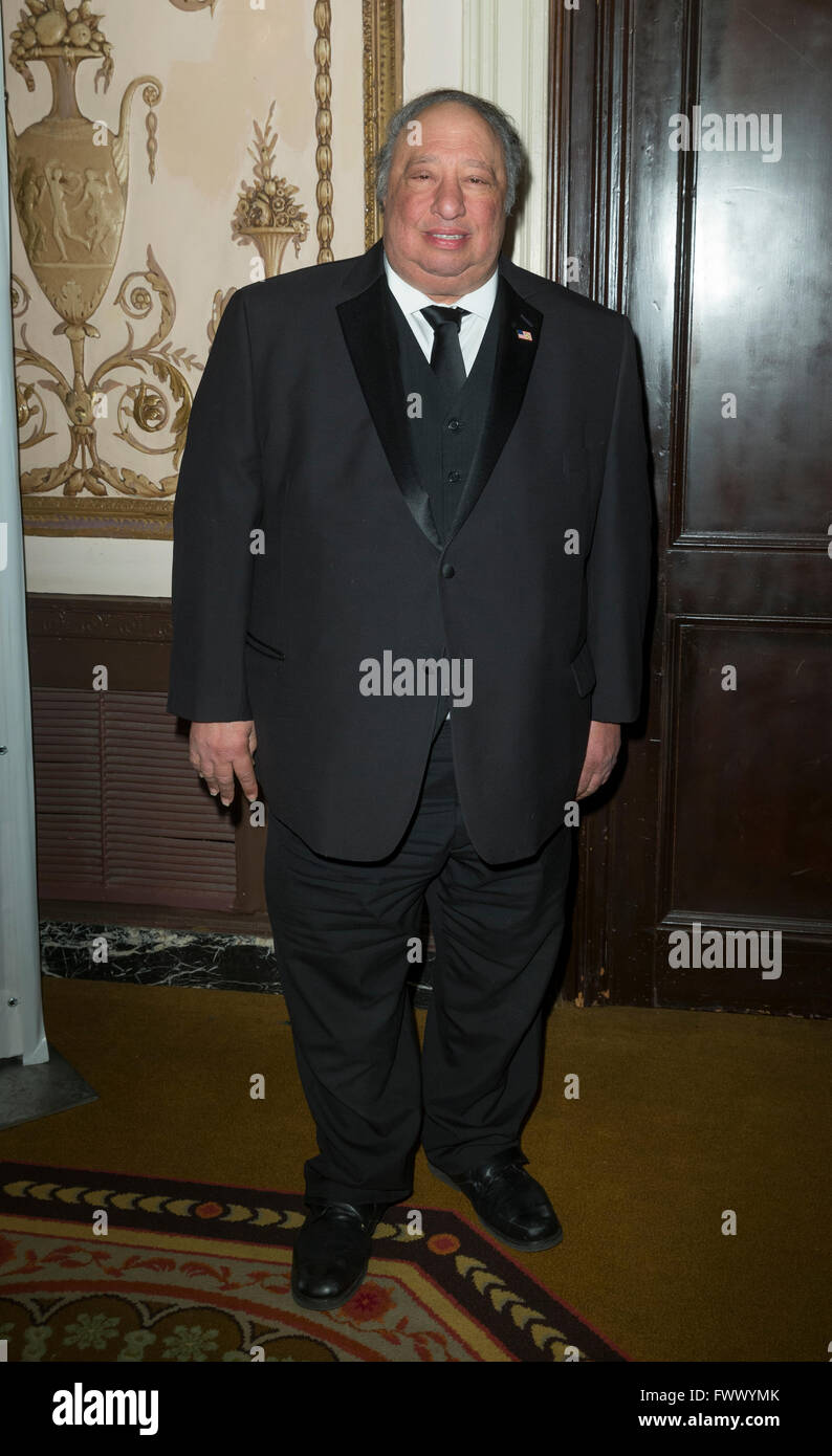 New York, NY USA - April 7, 2016: John Catsimatidis attends New York City Police Foundation gala at Waldorf Astoria Credit:  lev radin/Alamy Live News Stock Photo