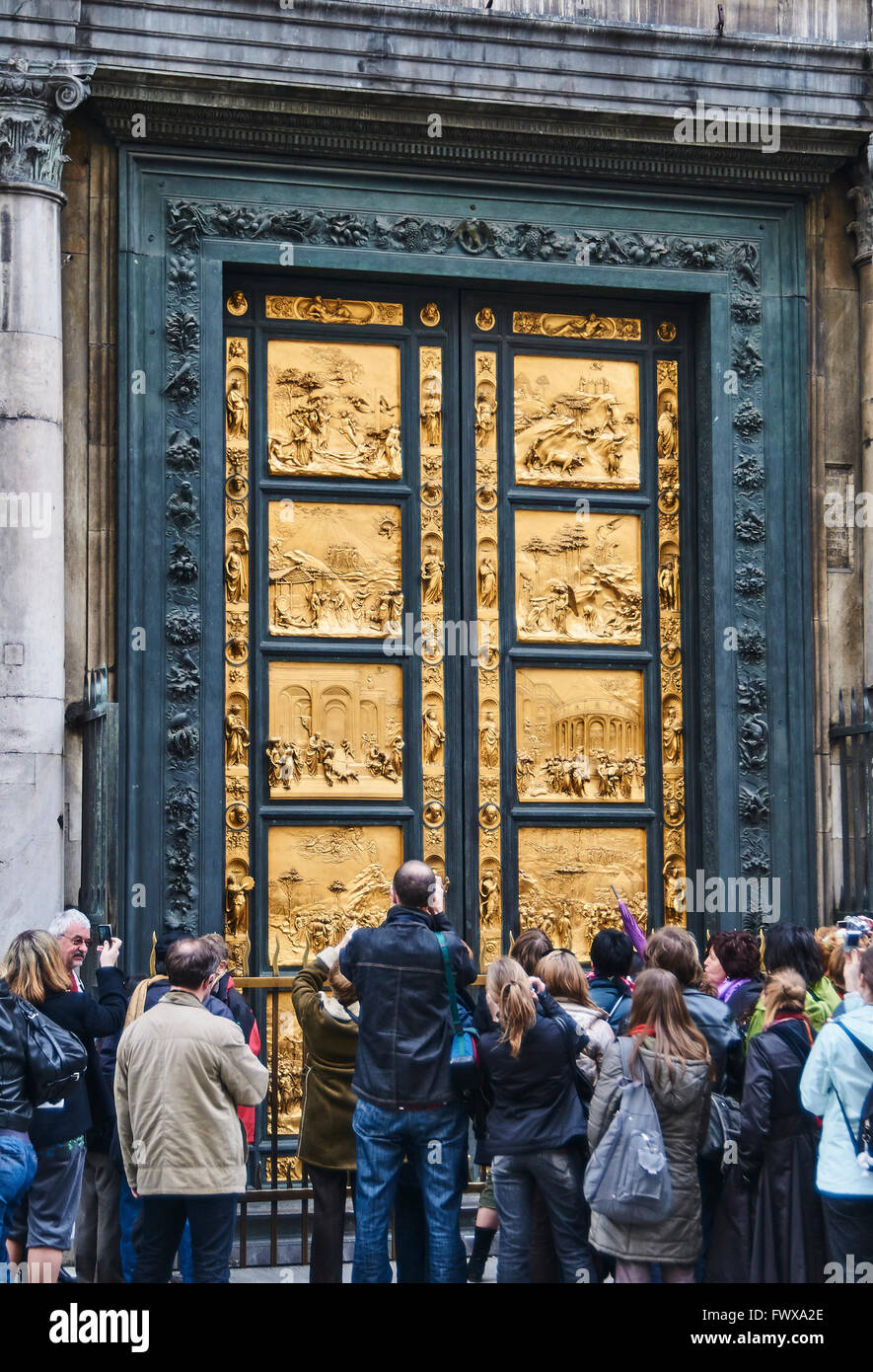 The East Doors Or Gates Of Paradise By Lorenzo Ghibertia