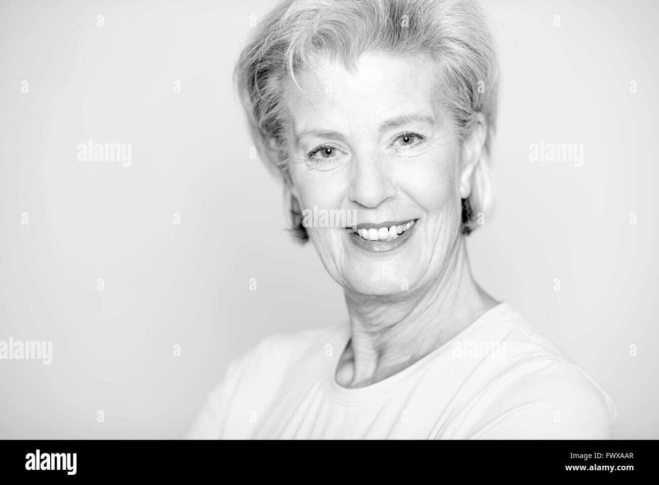Morning Rural Vector Old senior woman exercise Black and White Stock Photos & Images - Alamy