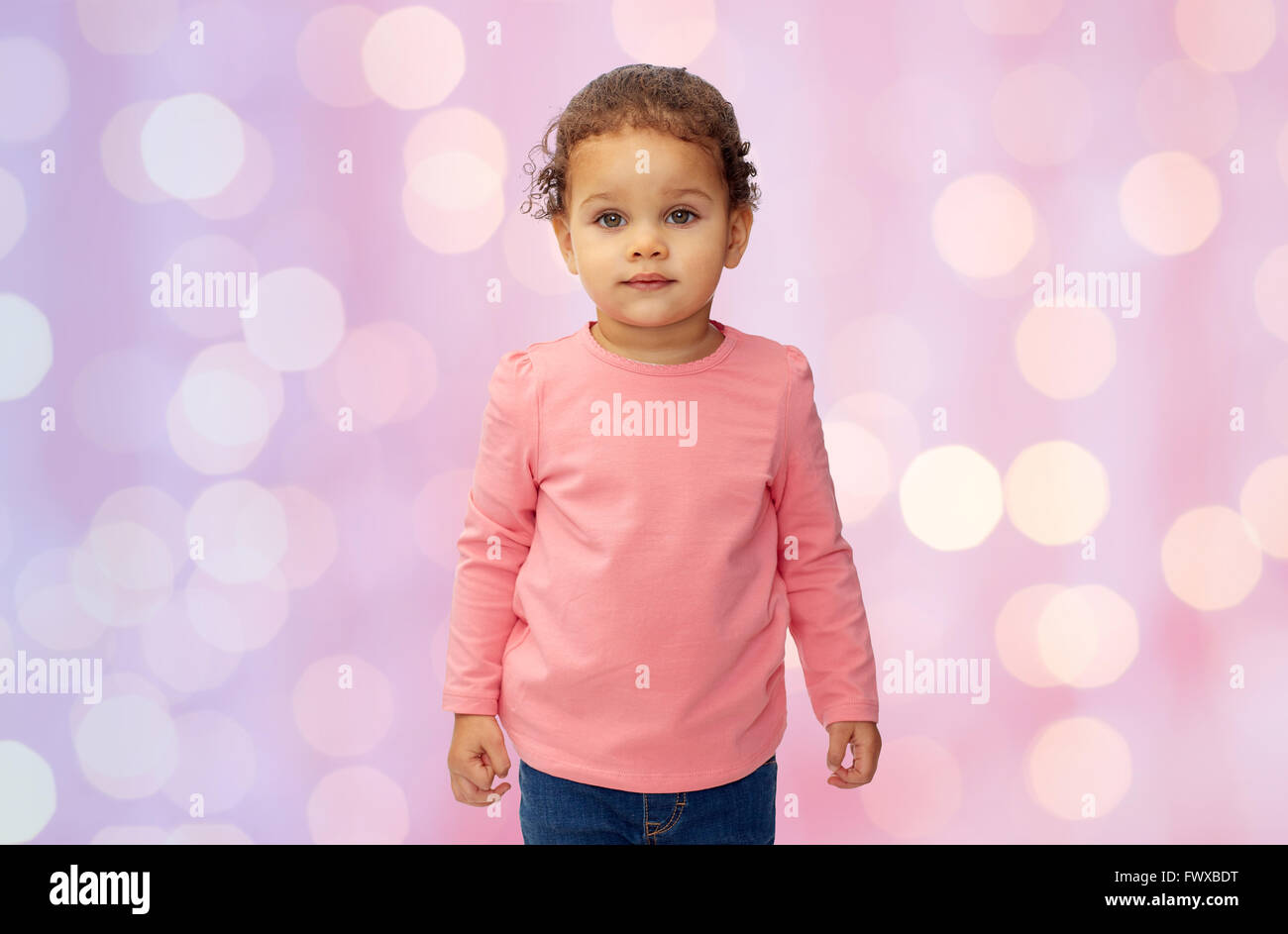 beautiful little baby girl portrait Stock Photo - Alamy