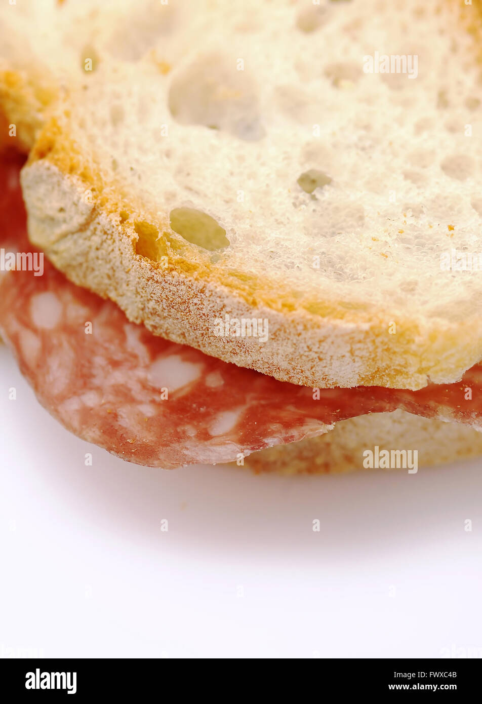 Salami and pepperoni sandwich hires stock photography and images Alamy