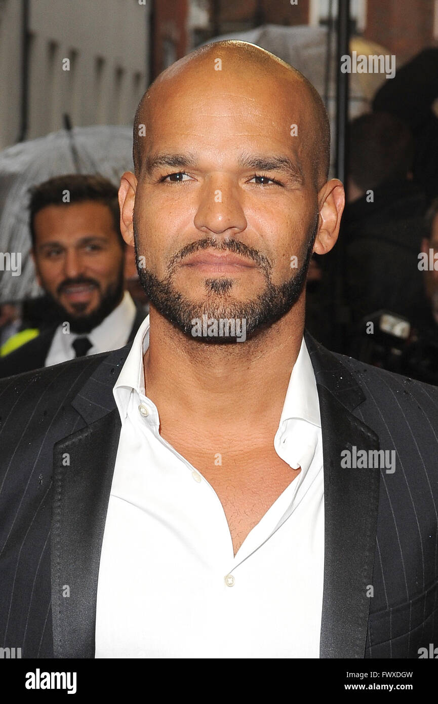 Puerto Rican actor Amaury Nolasco attends the UK Premiere of Criminal at Curzon Mayfair in London, England. 7th April 2016 © Paul Treadway Stock Photo
