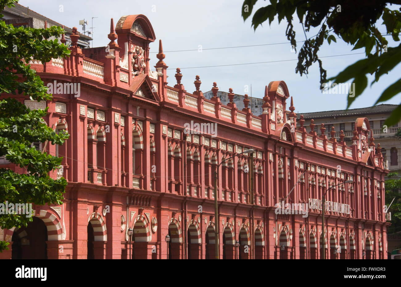 Cargills (Ceylon) department store building in central Colombo, Sri ...