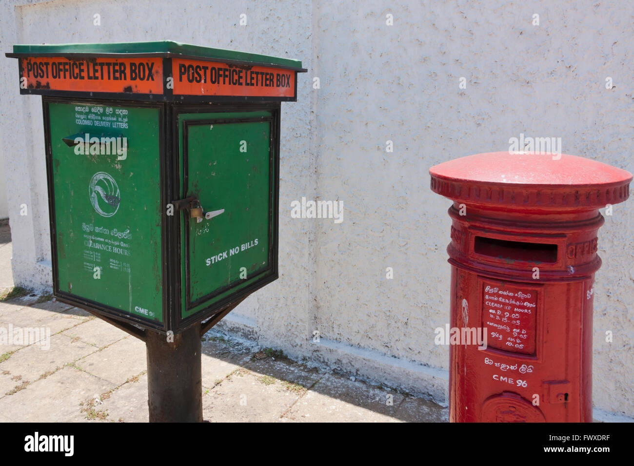 Sri lanka post box hires stock photography and images Alamy