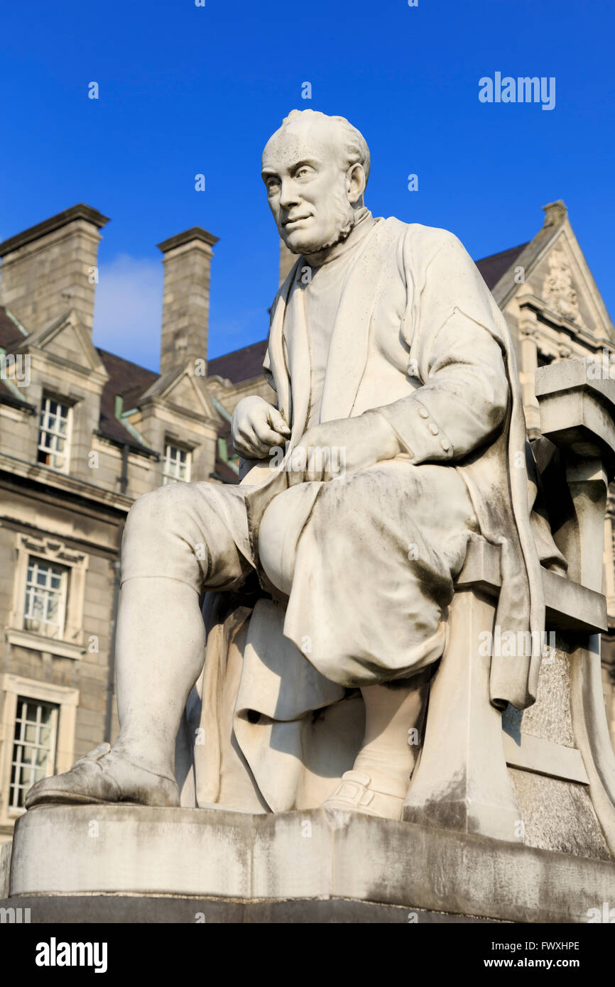 Provost Statue, Trinity College, Dublin City, County Dublin, Ireland