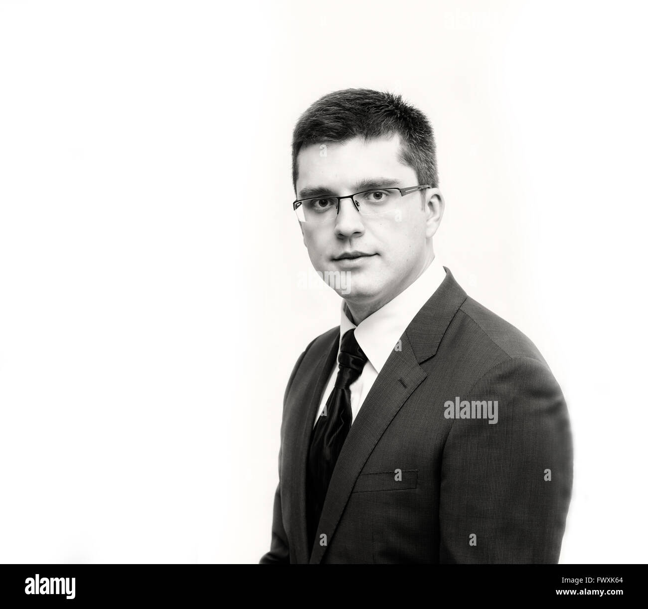 Black man white man business hi-res stock photography and images - Alamy