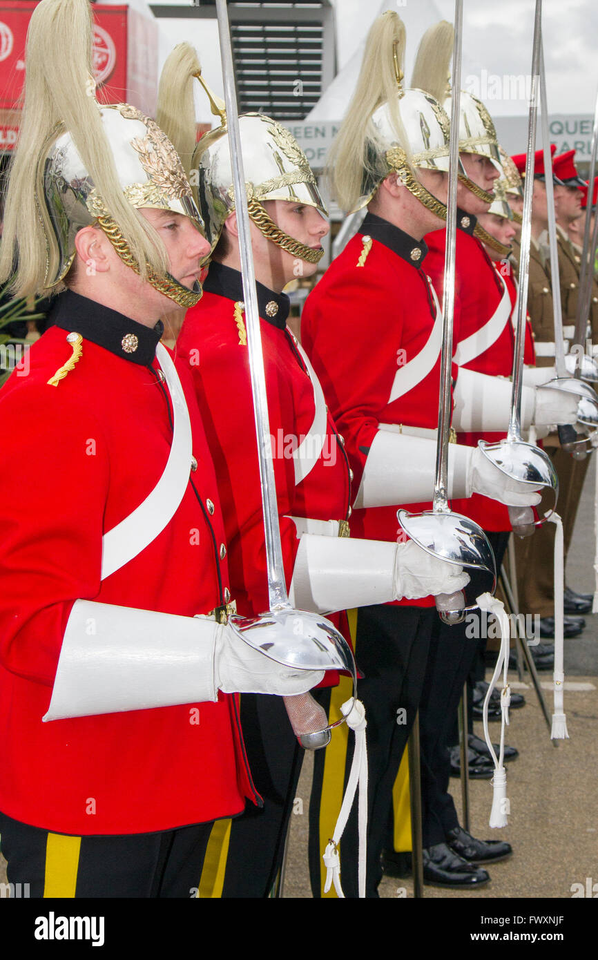 Yeoman British Army Guard of Honour, British military corps, soldiers