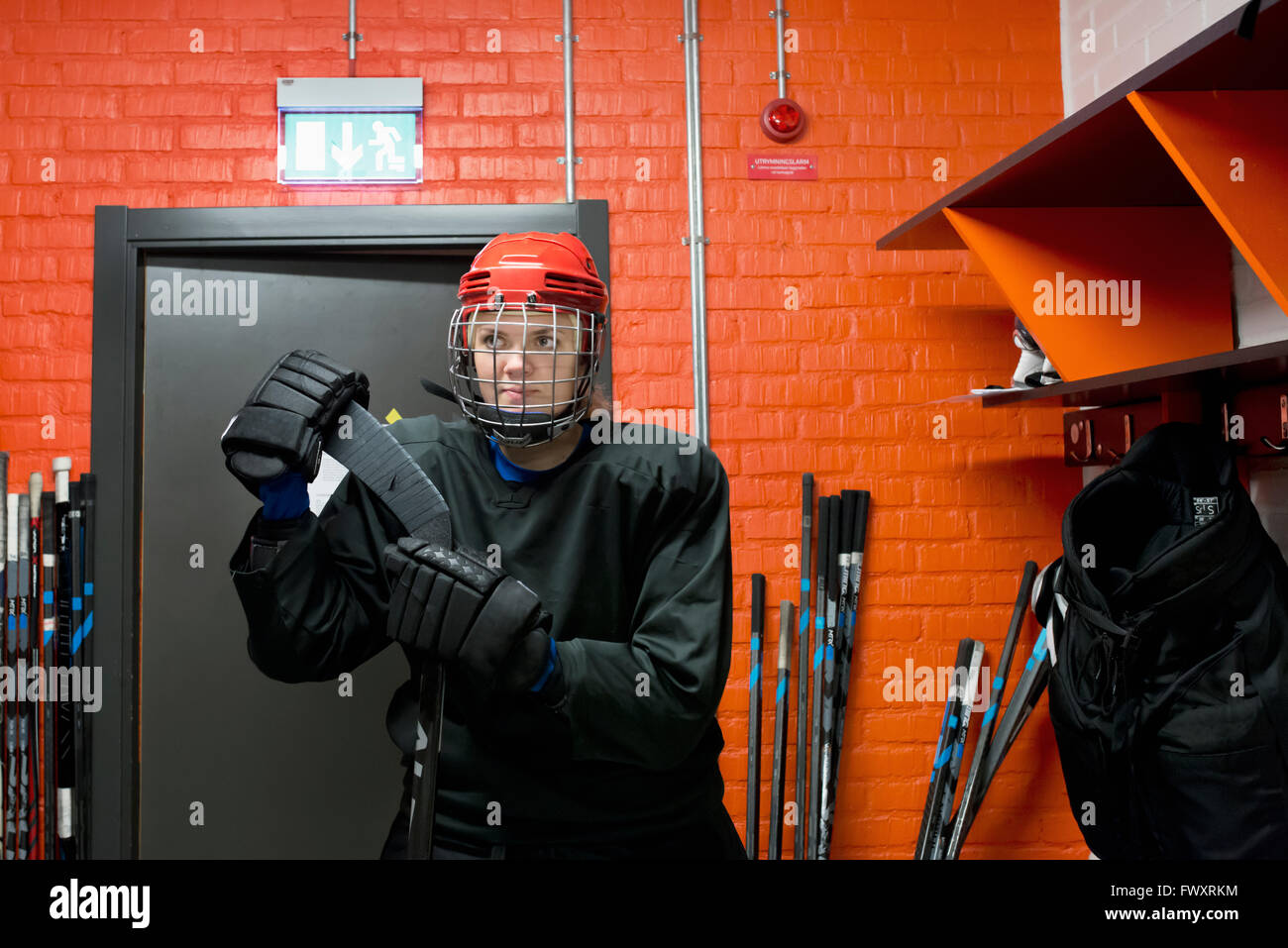 Sports locker room hires stock photography and images Alamy