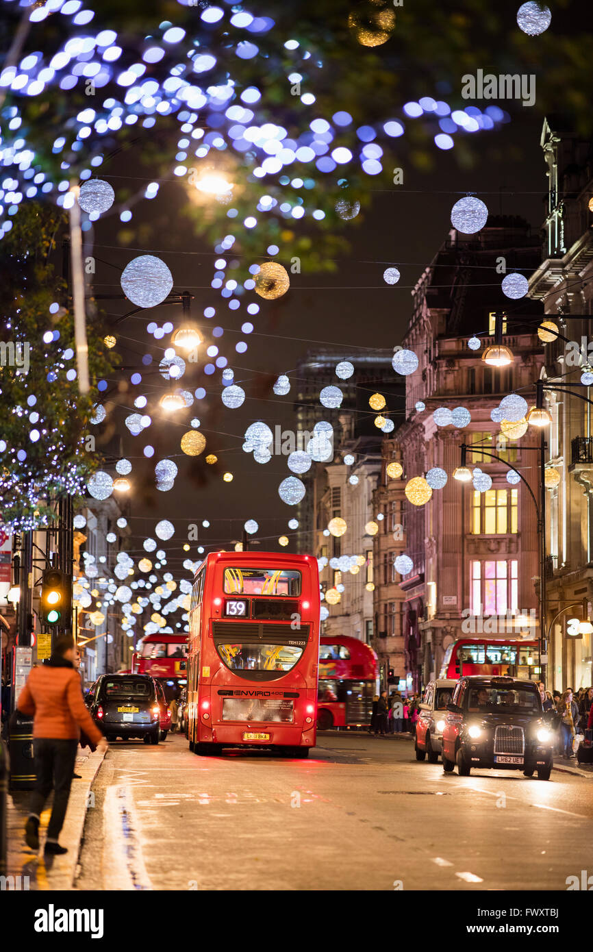 Oxford street christmas hi-res stock photography and images - Alamy
