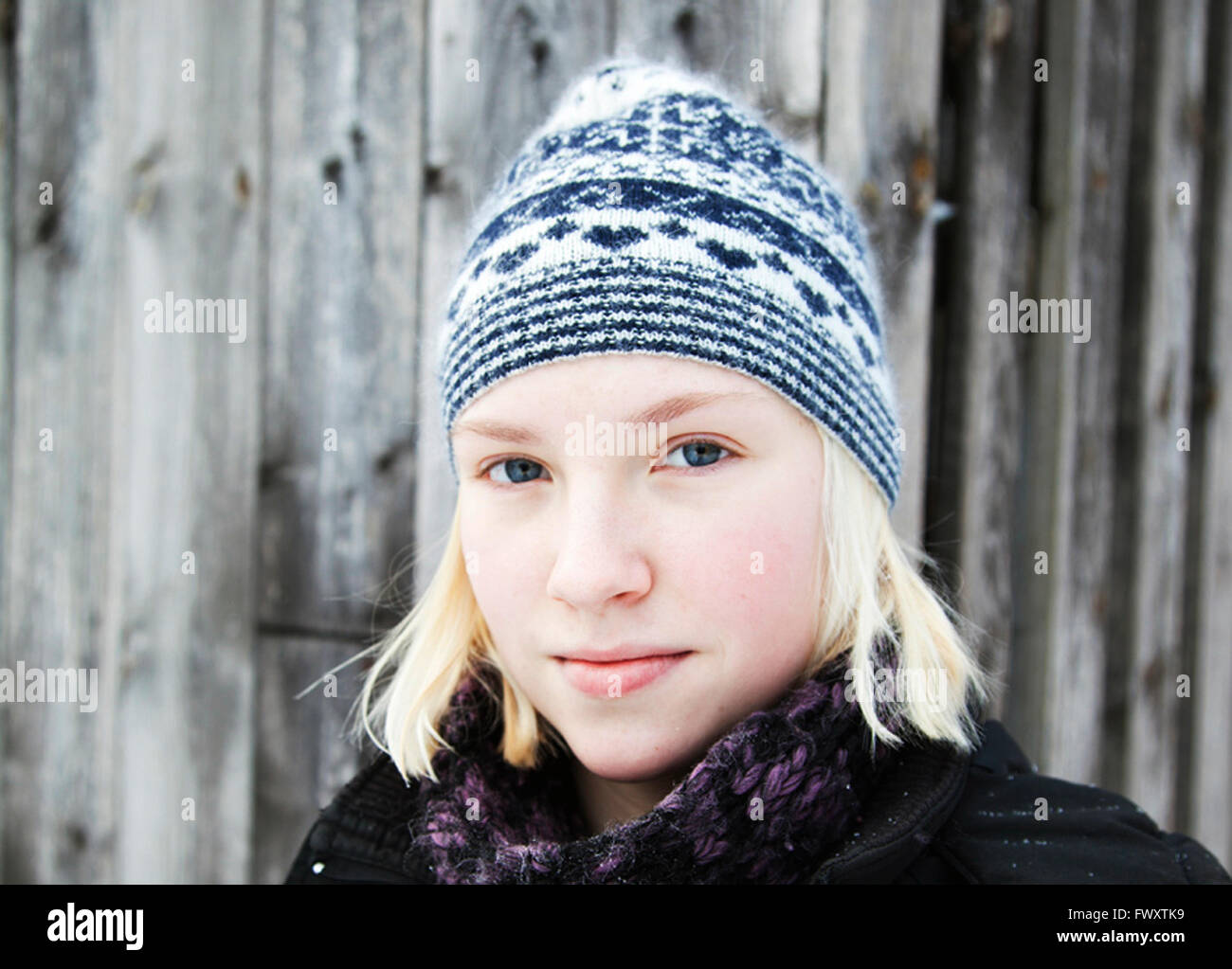 Woman blonde portrait hi-res stock photography and images - Alamy