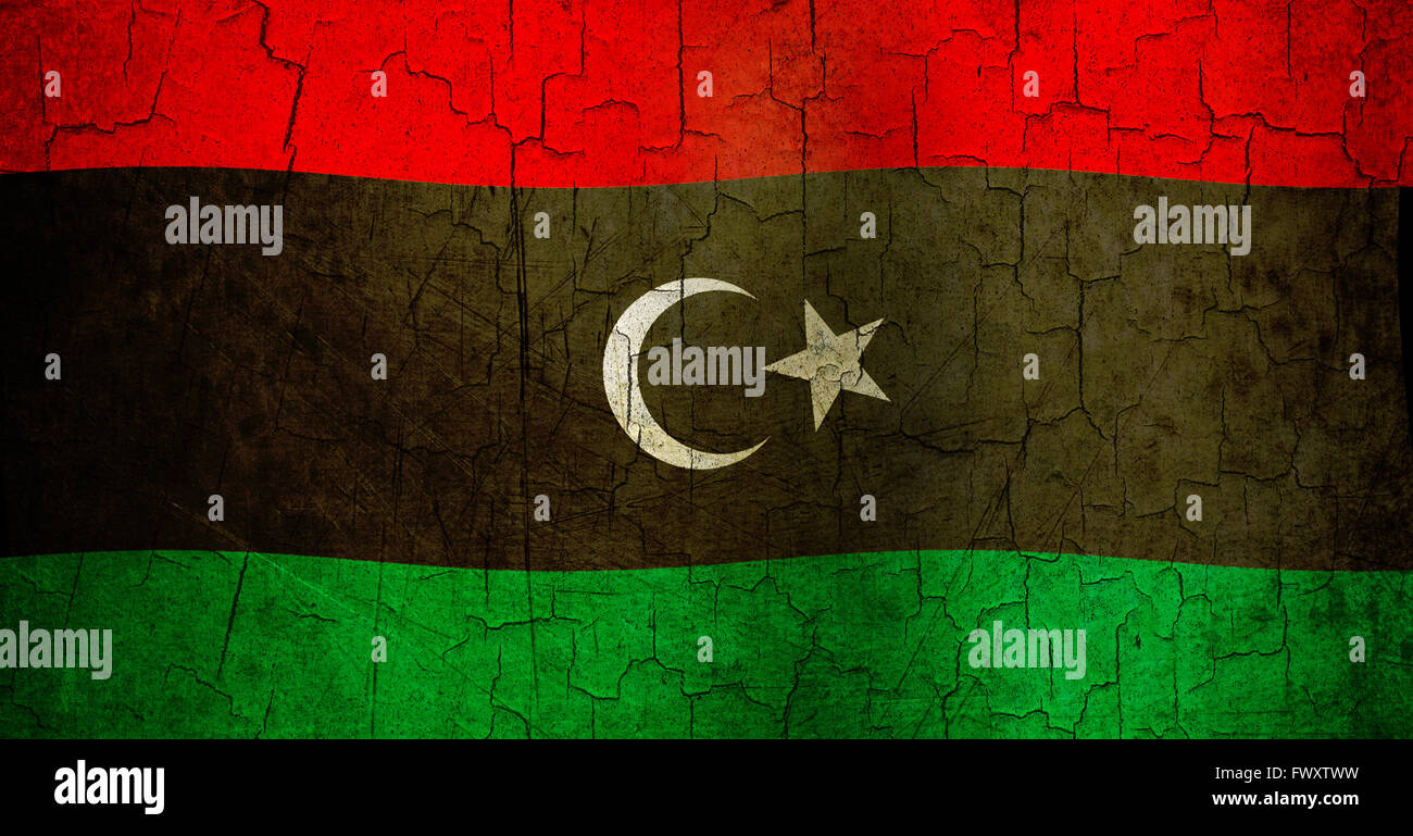 Old libyan flag hi-res stock photography and images - Alamy