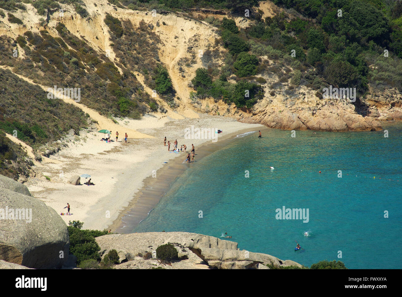 spiaggia di cala di trana