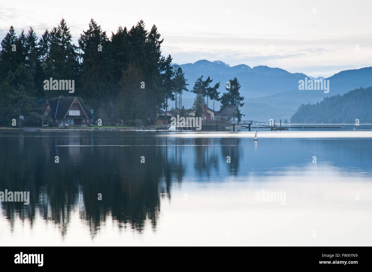 Hood Canal, WA Stock Photo Alamy