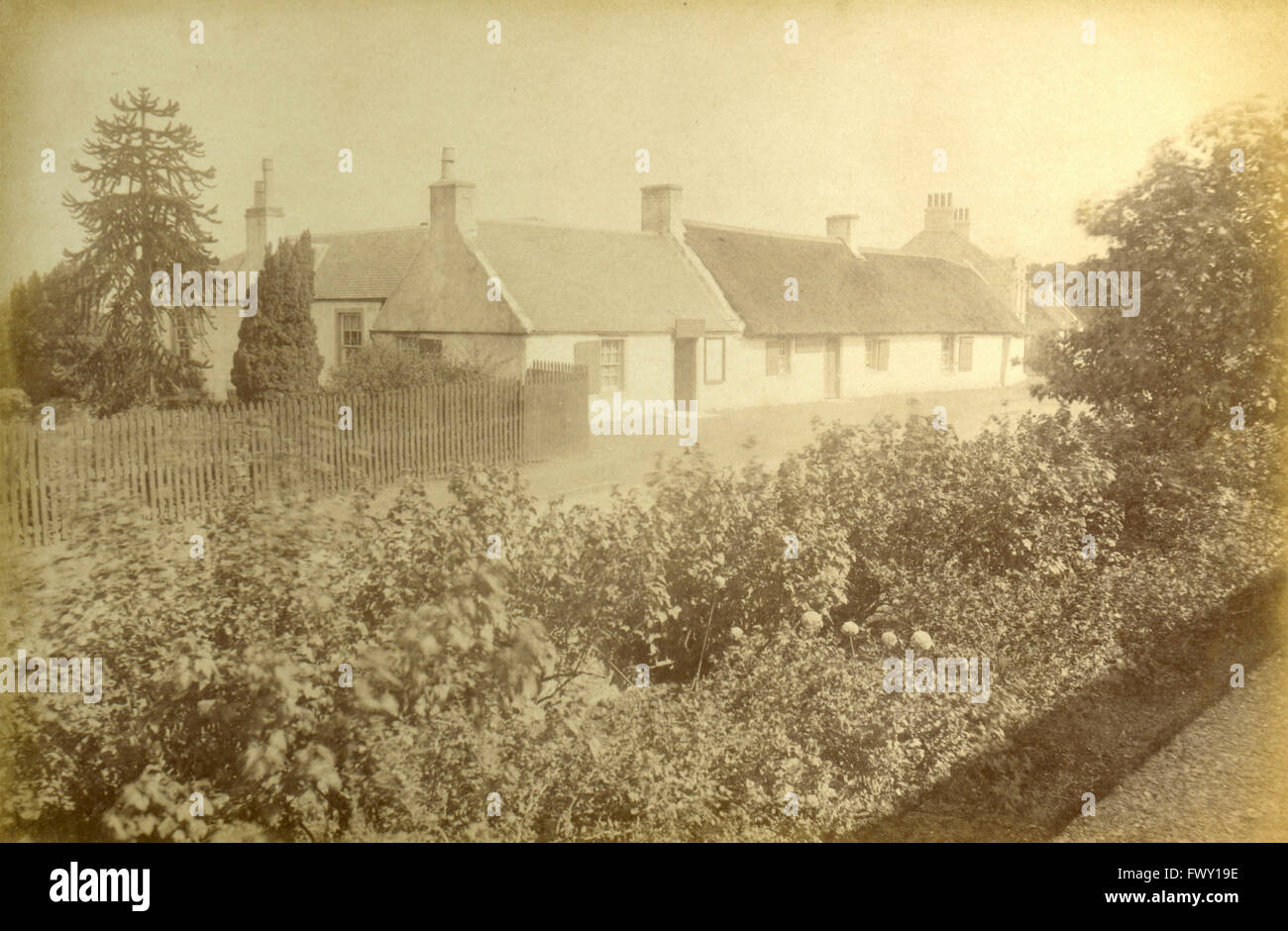 Burns Cottage, Alloway, UK Stock Photo - Alamy