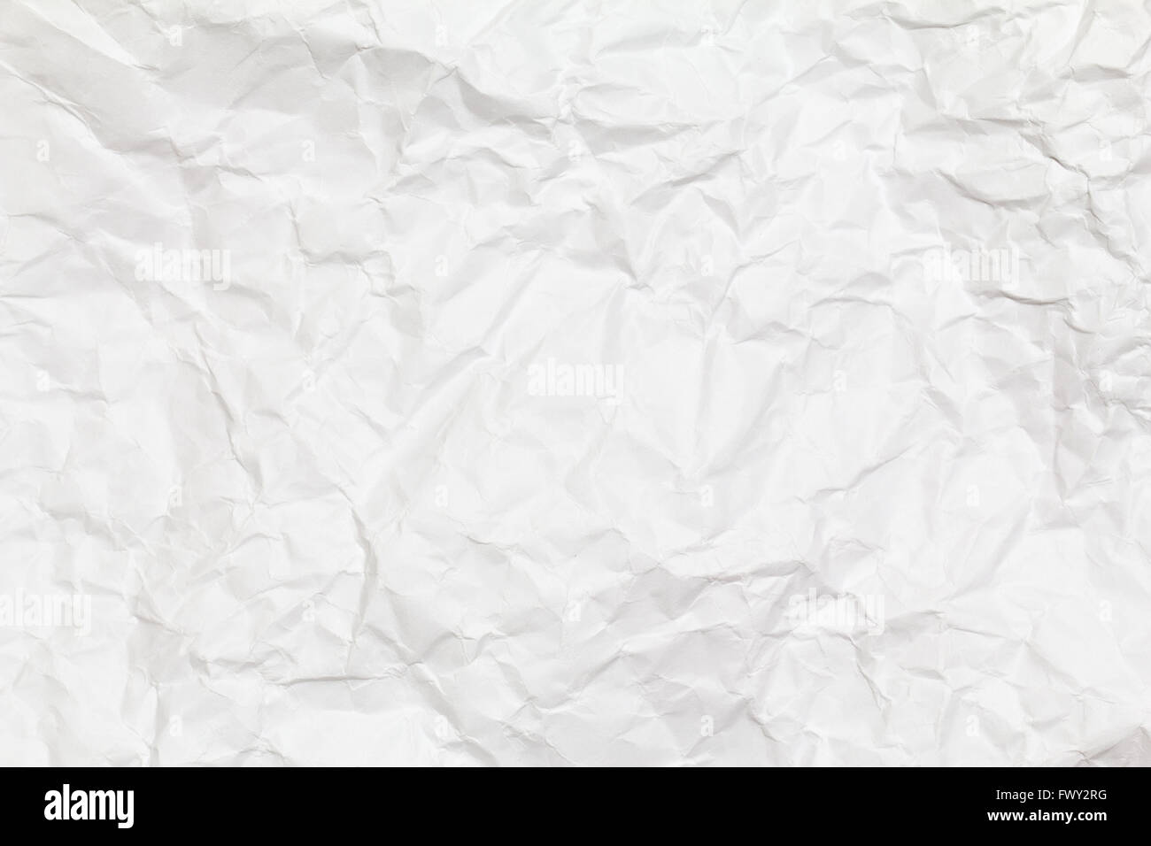 White creased paper background texture. White paper sheet Stock Photo