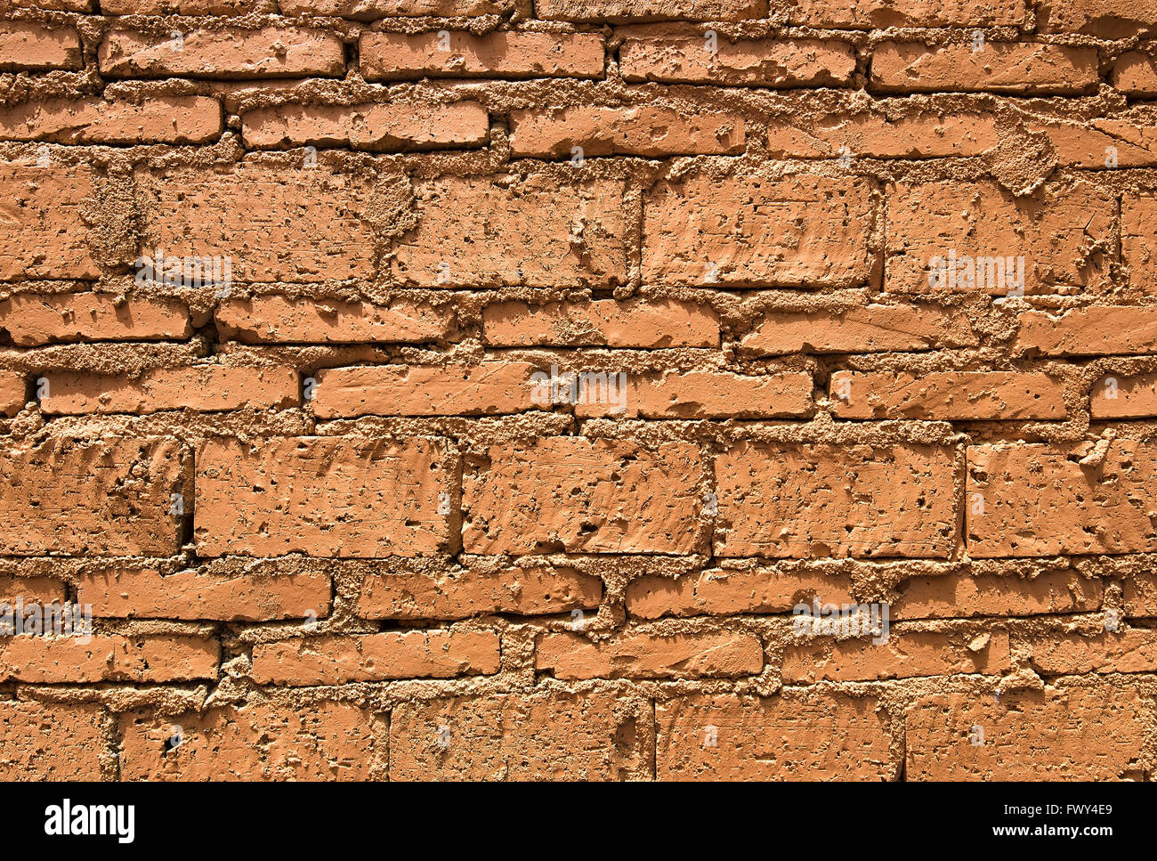 rustic rock wall Stock Photo