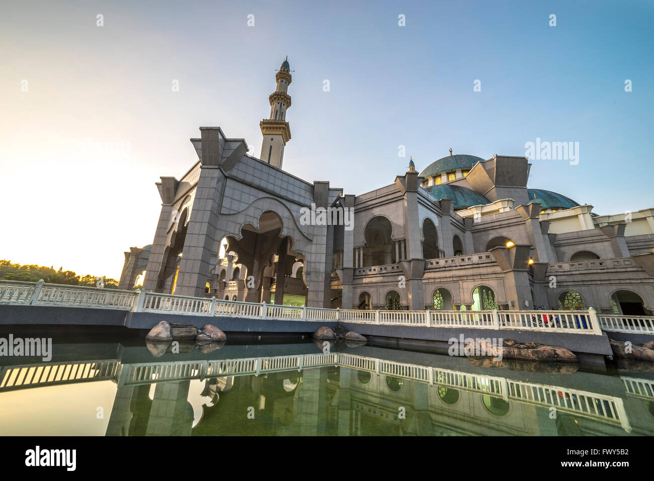 KUALA LUMPUR, MALAYSIA  JANUARY 10, 2016 View of external Wilayah