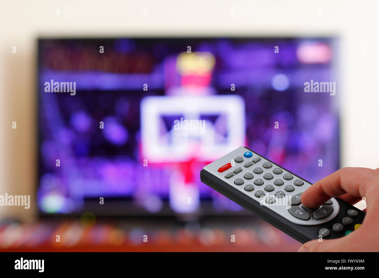 Basketball tv hires stock photography and images Alamy