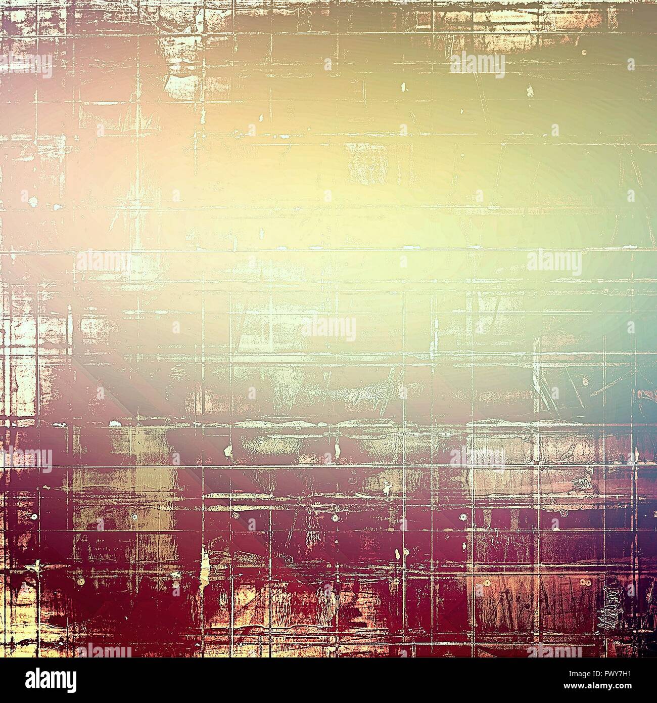 Vintage old texture for creative retro background. With different color ...