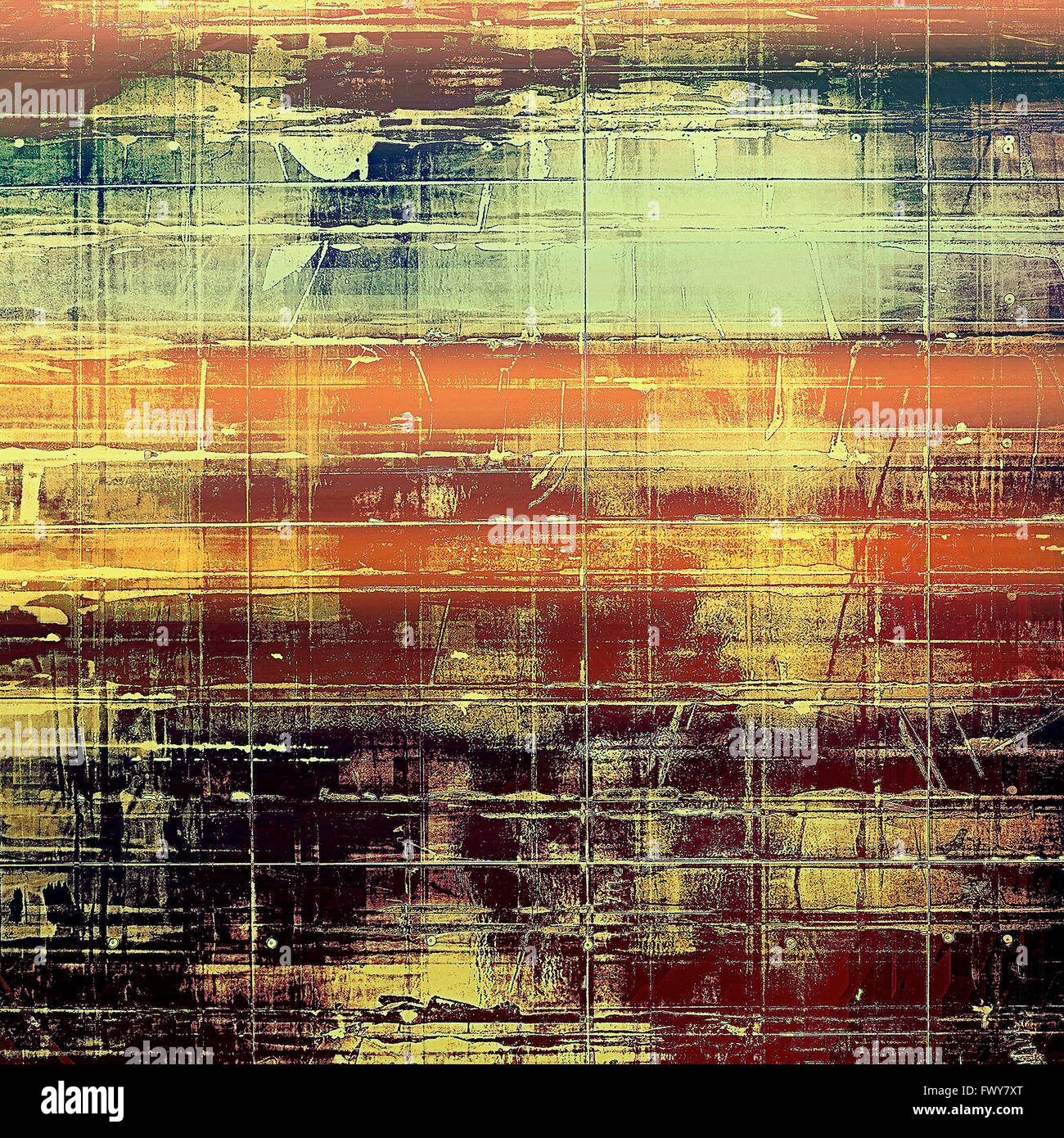 Vintage old texture for creative retro background. With different color ...