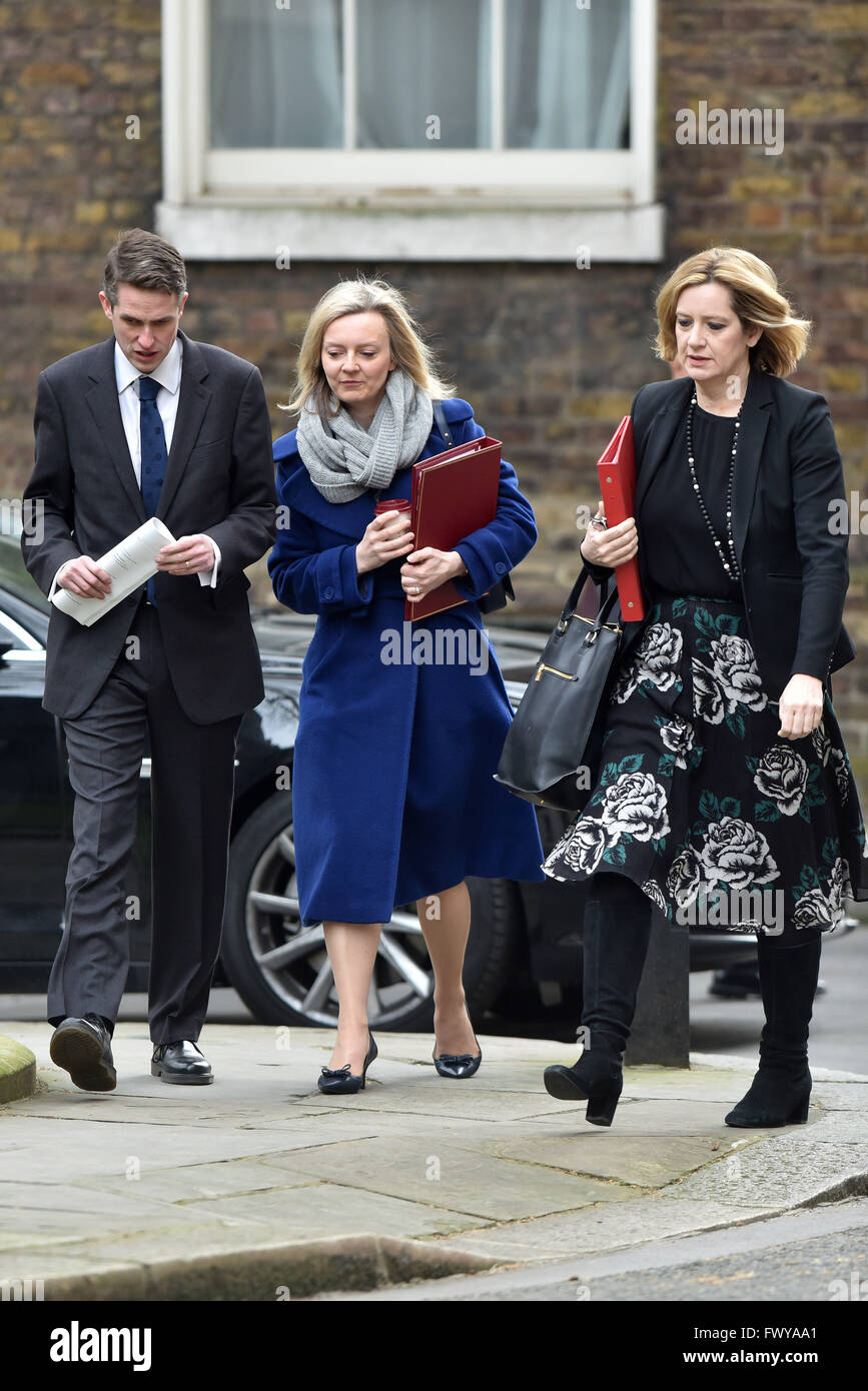 Liz Rudd Ministers attend a Cabinet meeting at 10 Downing Street. Featuring: Liz ...