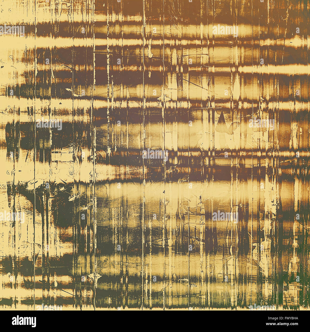 Old and weathered grunge texture. With different color patterns: yellow ...