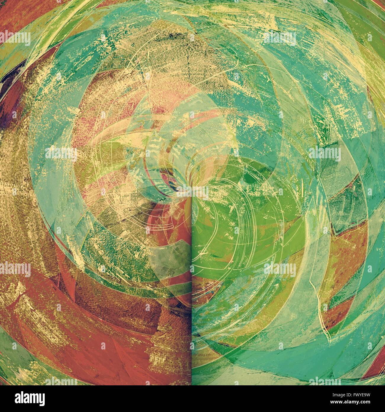 Vintage Template. With different color patterns: yellow (beige); brown ...