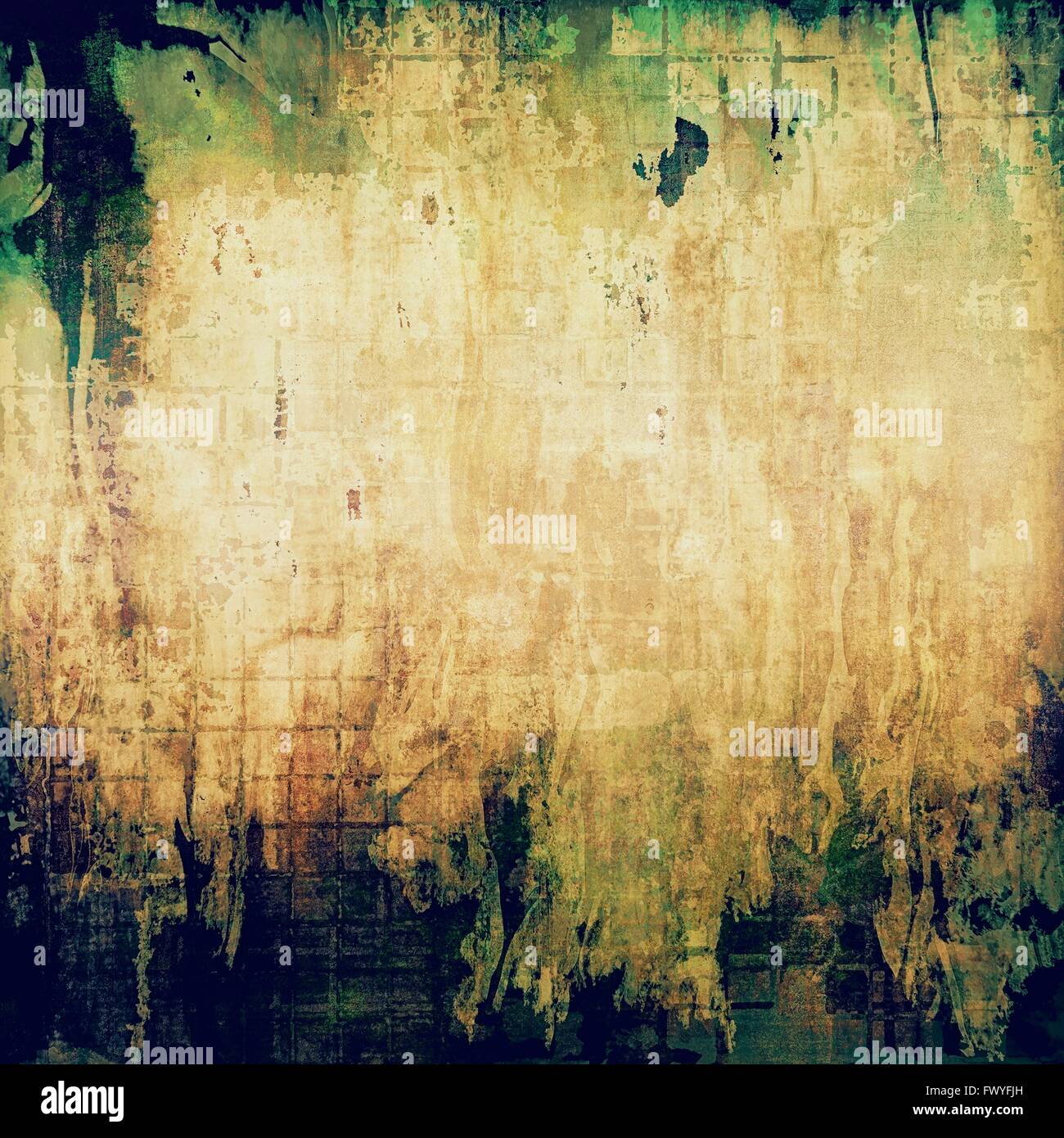Computer designed highly detailed vintage texture or background. With ...