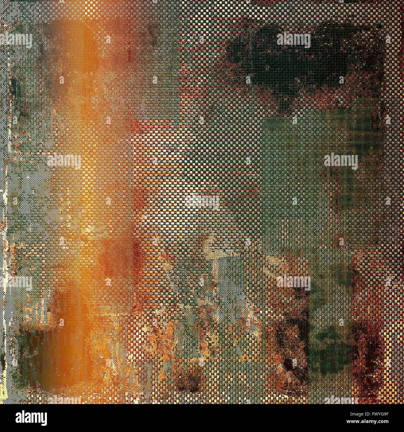 Computer designed highly detailed vintage texture or background. With ...
