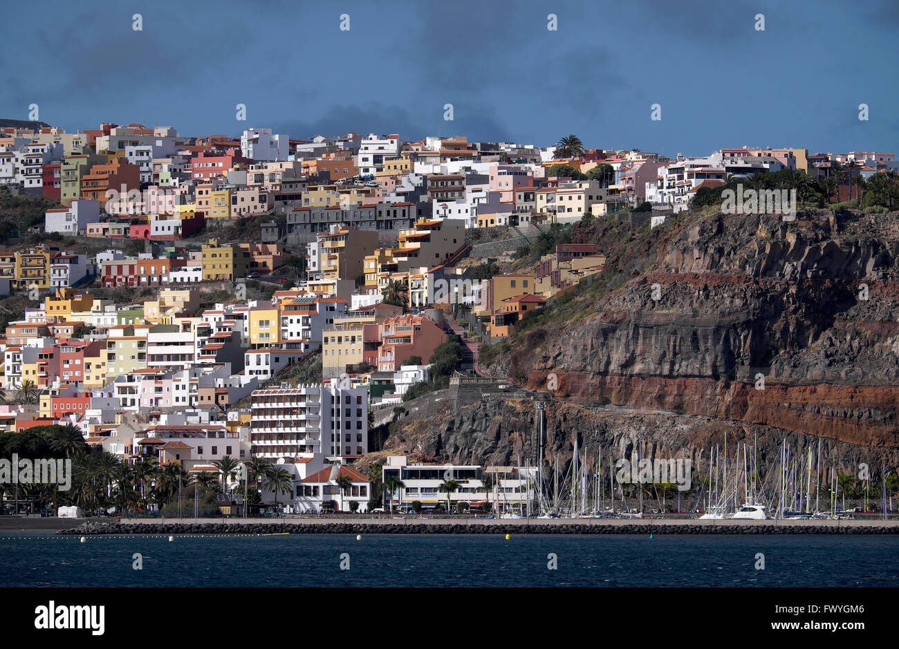 San Sebastian, La Gomera, Canary Islands, Spain Stock Photo