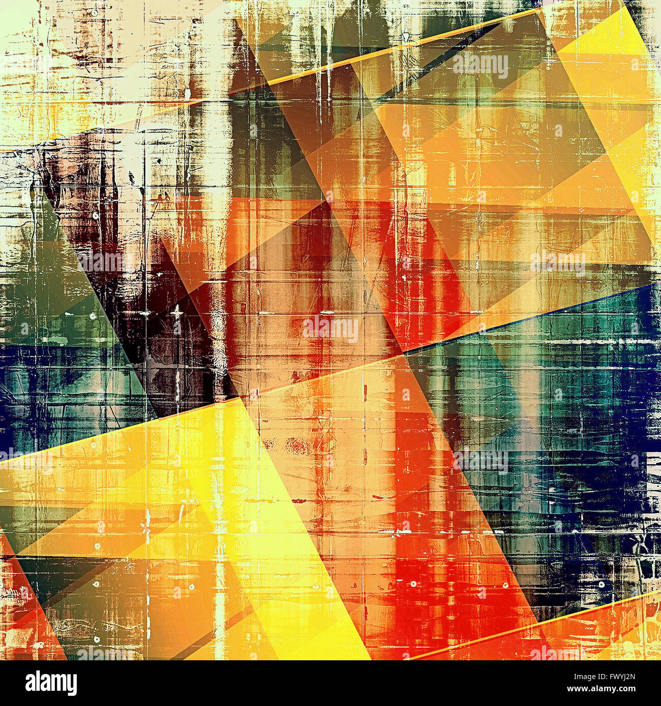 Geometric beautiful retro background, nice looking ancient texture with ...