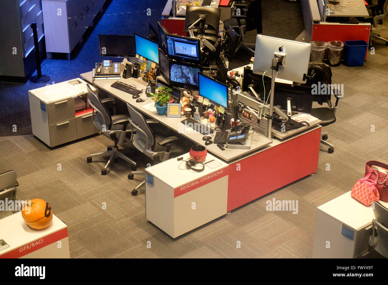 The Inside CNN Studio Tour, Atlanta, Georgia, USA Stock Photo - Alamy