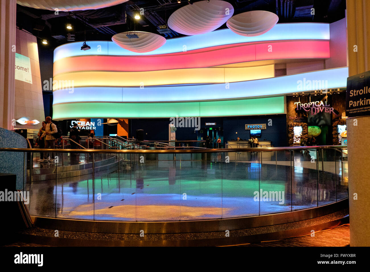 The Aquarium, Atlanta, USA Stock Photo Alamy