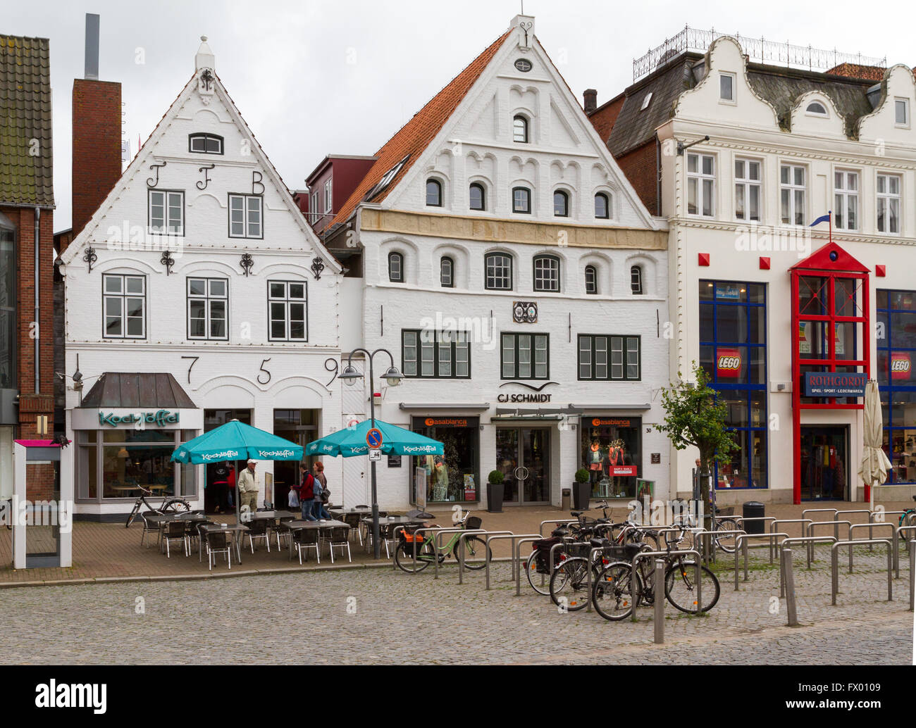 House in Husum Stock Photo - Alamy