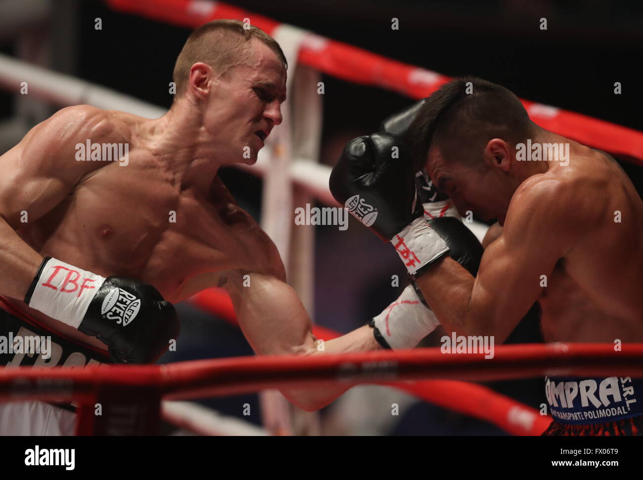 Russian boxer Troyanovsky defended his IBO and IBF world champion titles Russian boxer Troyanovsky defended his IBO and IBF world champion titles