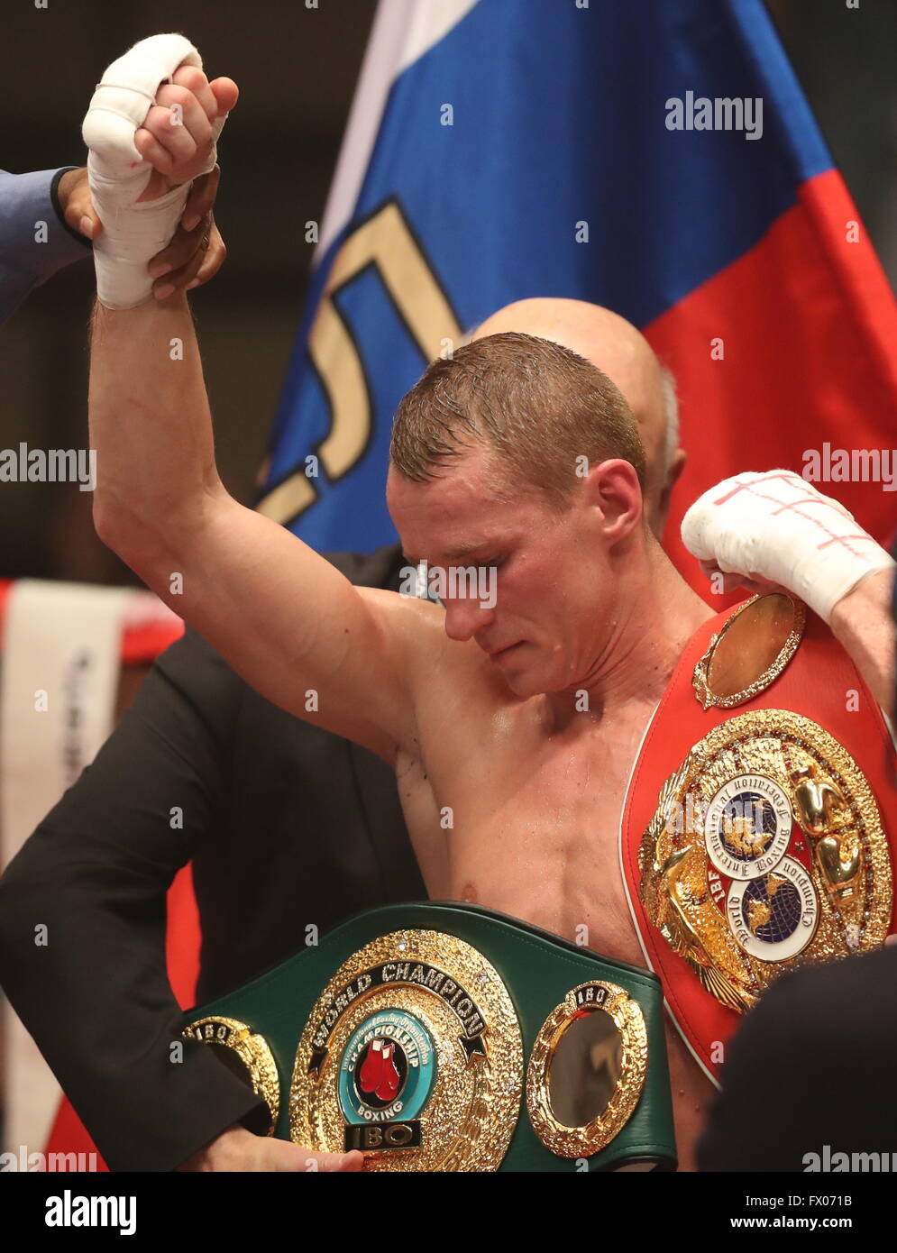Russian boxer Troyanovsky defended his IBO and IBF world champion titles Russian boxer Troyanovsky defended his IBO and IBF world champion titles
