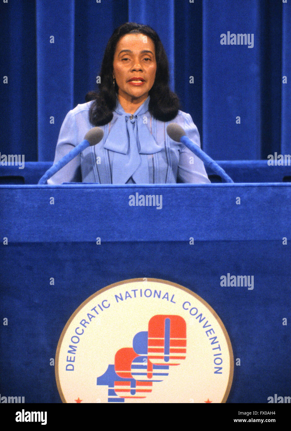 New York, New York, USA. 16th Mar, 2016. Coretta Scott King, wife of ...