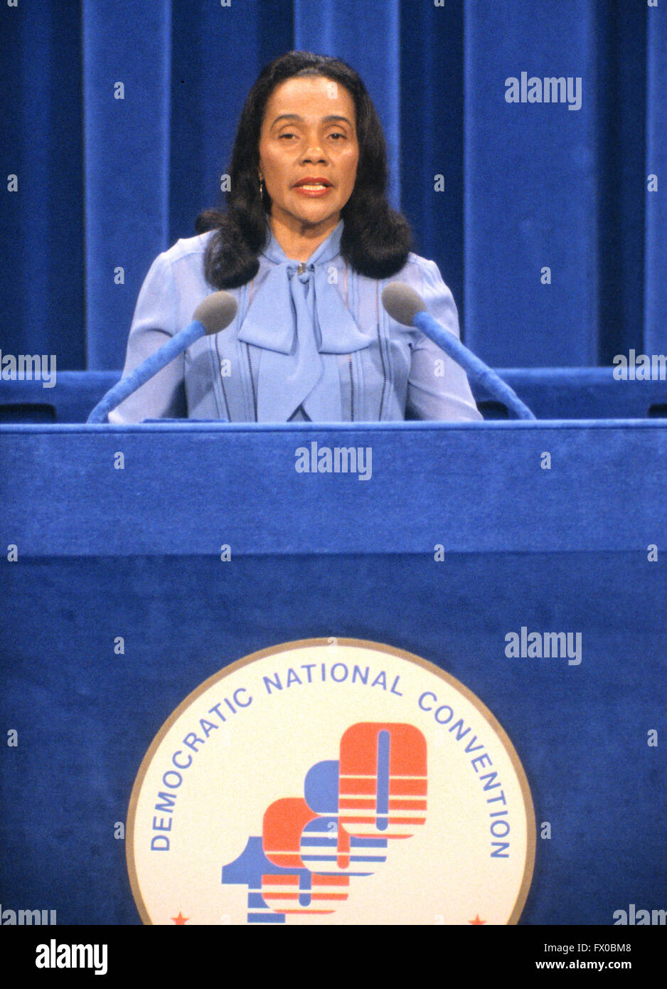 Coretta Scott King, wife of slain civil rights leader Reverend Dr ...