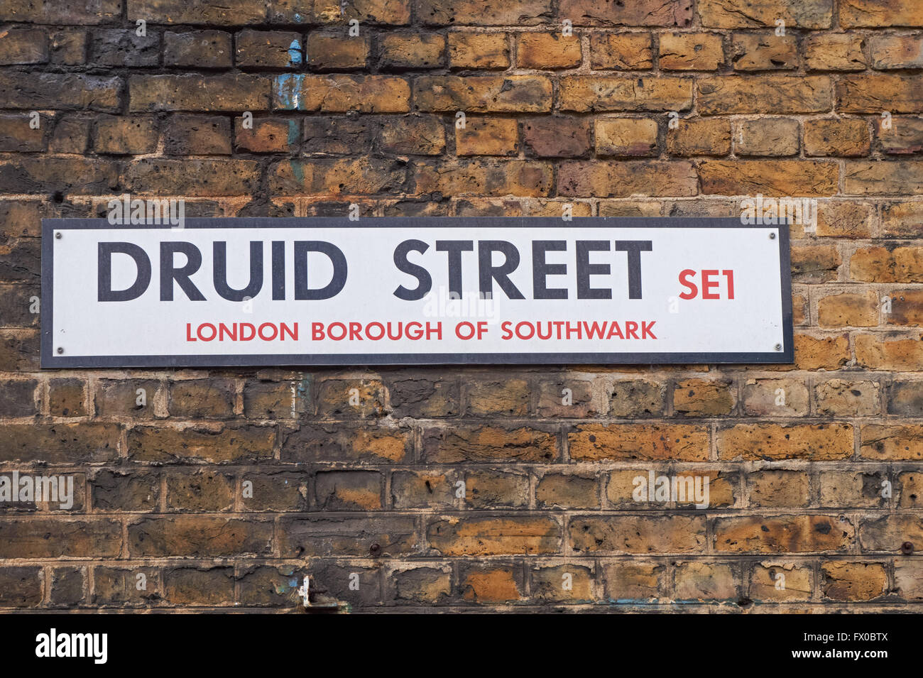 Druid Street Market in Bermondsey, London England United Kingdom UK Stock Photo