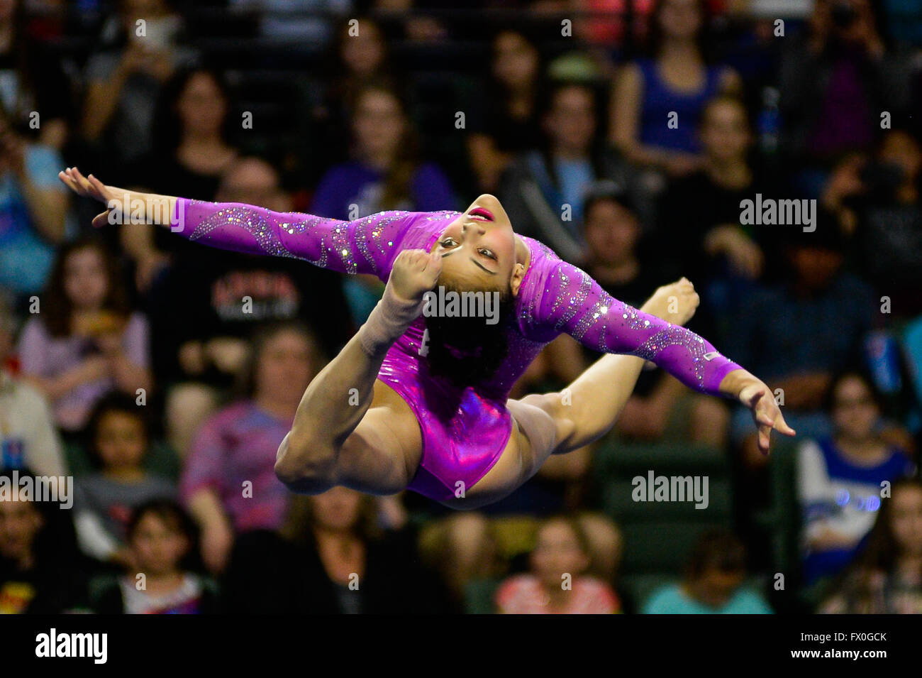 Everett Usa 9th Apr 2016 Laurie Hernandez From The United