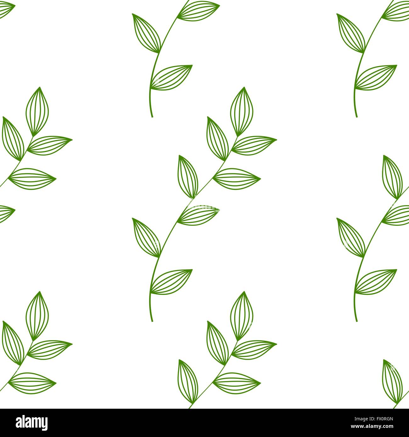 green leaves seamless Stock Vector Image & Art - Alamy