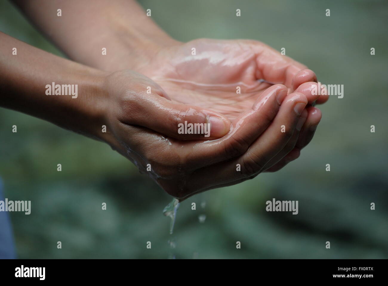 water conservation Stock Photo