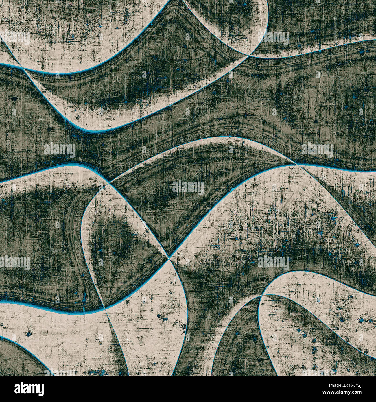 Modern abstract grunge illustration hi-res stock photography and images ...