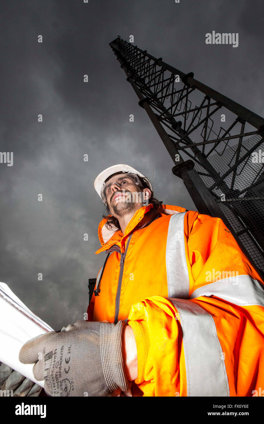 Worker industrial hires stock photography and images Alamy