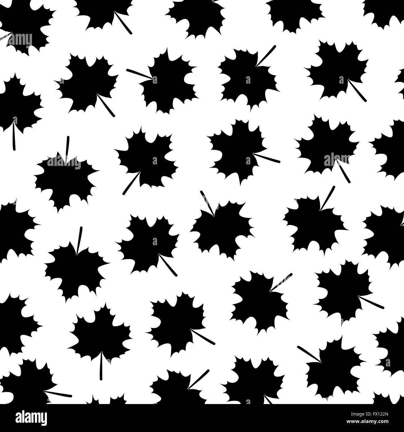 Orange maple dry leaf Black and White Stock Photos & Images - Alamy